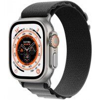Nylonový remienok alpský ťah pre Apple Watch Ultra 49mm / 46mm / 45mm / 44mm / 42mm - sivočierny