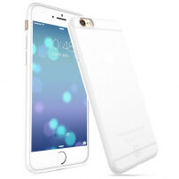 HOCO Frosted kryt pre iPhone 6 / 6S – biely