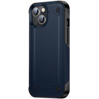 Superodolný ochranný kryt pre iPhone 14 Plus - modrý