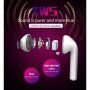 ZEALOT H20 Bluetooth bezdrôtové slúchadlá s nabíjacím puzdrom - biela