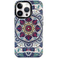 Lesklý kryt s motívom pre iPhone 14 Pro - mandala