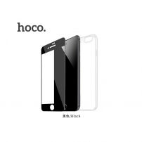 HOCO Light kryt a sklo pre iPhone 6 / 6S – čierna