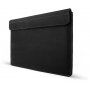 FIXED Oxford kožená obálka s prešívaním pre MacBook Air 13" (A1237 / A1304 / A1369 / A1466) - čierna