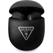 Guess True Wireless Triangle Logo bezdrôtové slúchadlá pre zariadenia Apple - čierna