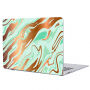 Matný kryt pre MacBook Air 13" (A1237 / A1304 / A1369 / A1466) - zlato-zelený