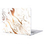 Matný kryt pre MacBook Air 13" (A1237 / A1304 / A1369 / A1466) - bielo-zlatý
