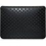 Karl Lagerfeld Saffiano Monogram obálka pre iPad do 13" / MacBook do 14" - čierna