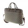 Guess 4G UpTown taška pre MacBook do 16" - hnedá