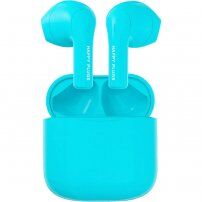 Happy Plugs Joy bezdrôtové slúchadlá pre zariadenia Apple - tyrkysová
