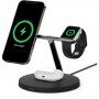 BELKIN BOOST CHARGE PRO 3 v 1 nabíjacia stanica 15 W s MagSafe - čierna