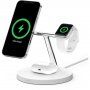 BELKIN BOOST CHARGE PRO 3 v 1 nabíjacia stanica 15 W s MagSafe - biela