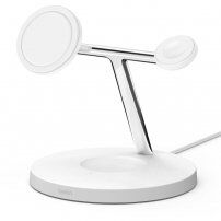 BELKIN BOOST CHARGE PRO 3 v 1 nabíjacia stanica 15 W s MagSafe - biela
