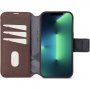 Decoded Detachable Wallet 2 v 1 odnímateľné flipové puzdro pre iPhone 14 - hnedé