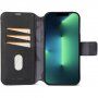 Decoded Detachable Wallet 2 v 1 odnímateľné flipové puzdro pre iPhone 14 Pro - čierne