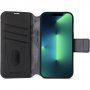 Decoded Detachable Wallet 2 v 1 odnímateľné flipové puzdro pre iPhone 14 Plus - čierne