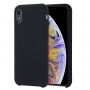 Liquid silikónový kryt pre iPhone XR – čierna