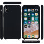 Liquid silikónový kryt pre iPhone XR – čierna