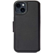 Decoded Detachable Wallet 2 v 1 odnímateľné flipové puzdro pre iPhone 14 Plus - čierne