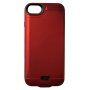 Kryt s externou batériou pre iPhone 6 / 6S / 7 / 8 / SE (2020/2022) - 5 000 mAh - červený