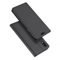 DUX DUCIS flipové puzdro pre iPhone XR – sivá