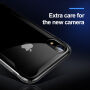 BASEUS Armor transparentný kryt s rámčekom pre iPhone XR – čierna