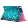 Puzdro s priestorom na karty pre iPad 10,2" (2019-2021) / Air 3 (2019) / Pro 10,5" - stromy a&nbsp;kvety