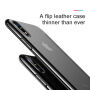 BASEUS flipové puzdro pre iPhone XR – čierna
