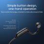 JOYROOM JR-X2 športové bezdrôtové slúchadlá Bone Conduction pre zariadenia Apple - čierna