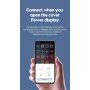 JOYROOM JR-T03S bezdrôtové slúchadlá s bezdrôtovým nabíjaním pre Apple zariadenia - biela