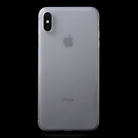 Ultratenký plastový kryt pre iPhone XS Max – transparentná