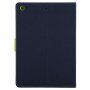GOOSPERY puzdro s brúsenou textúrou pre iPad Air 2 / Pro 9,7" - tmavomodré