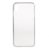 Kryt z mäkkého plastu pre iPhone XS Max – sivá