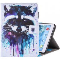 Puzdro s priestorom na karty pre iPad 9,7" (2017/2018) / Air 1 / 2 / Pro 9,7" - farebný mýval