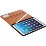 Peňaženkové puzdro s priestorom na Apple Pencil a karty pre iPad 9,7" (2017/2018) / Air 1 / 2 / Pro 9,7" - vínové