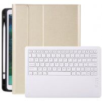 Puzdro s klávesnicou a priestorom na Apple Pencil pre iPad Pro 12,9" (2018-2022) - zlaté