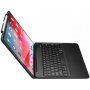 Puzdro s podsvietenou klávesnicou a príchytkou na Apple Pencil pre iPad Pro 12,9" (2018/2020) - čierne