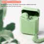 InPods 2 bezdrôtové Bluetooth slúchadlá s nabíjacím puzdrom pre zariadenia Apple - modrá