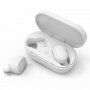 TWS-M1 bezdrôtové Bluetooth slúchadlá s nabíjacím puzdrom pre zariadenia Apple - biela