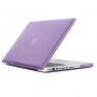 Lesklý transparentný kryt pre MacBook Pro 15" (A1286) - fialový
