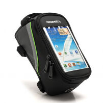 ROSWHEEL puzdro na bicykel pre iPhone 6 Plus/6S Plus/7 Plus/8 Plus – čierna