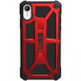 UAG Monarch puzdro pre Apple iPhone XR – červená