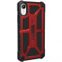 UAG Monarch puzdro pre Apple iPhone XR – červená