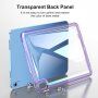Transparentný kryt pre iPad Air 4 (2020) / Air 5 (2022) - modrý