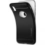 Spigen Rugged Armor kryt pre Apple iPhone XR – čierna