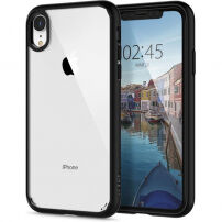 Spigen Ultra Hybrid 360 kryt pre Apple iPhone XR – čierna