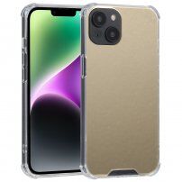 Kryt so zrkadlovým povrchom pre iPhone 14 Plus - zlatý