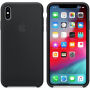 Originálny Apple silikónový kryt pre iPhone XS Max – čierna