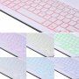 Puzdro s podsvietenou klávesnicou a priestorom na Apple Pencil pre iPad 9,7" (2017/2018) / Air 1 / 2 / Pro 9,7" - ružové