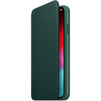 Originálne Apple Folio kožené puzdro pre iPhone XS Max – píniová zelená