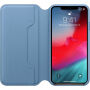 Originálne Apple Folio kožené puzdro pre iPhone XS Max – modrosivá